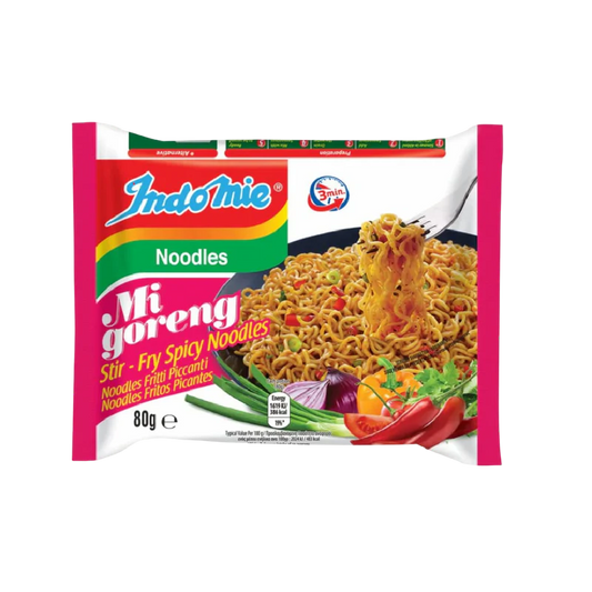 Indomie Mi Goreng Instant Noodles Pedas 80gm