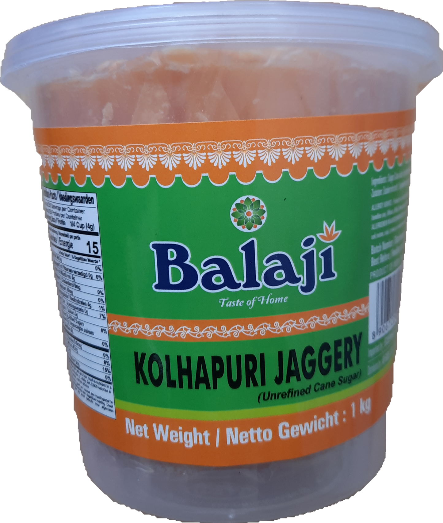 Balaji Kolhapuri Jaggery Jar 1kg