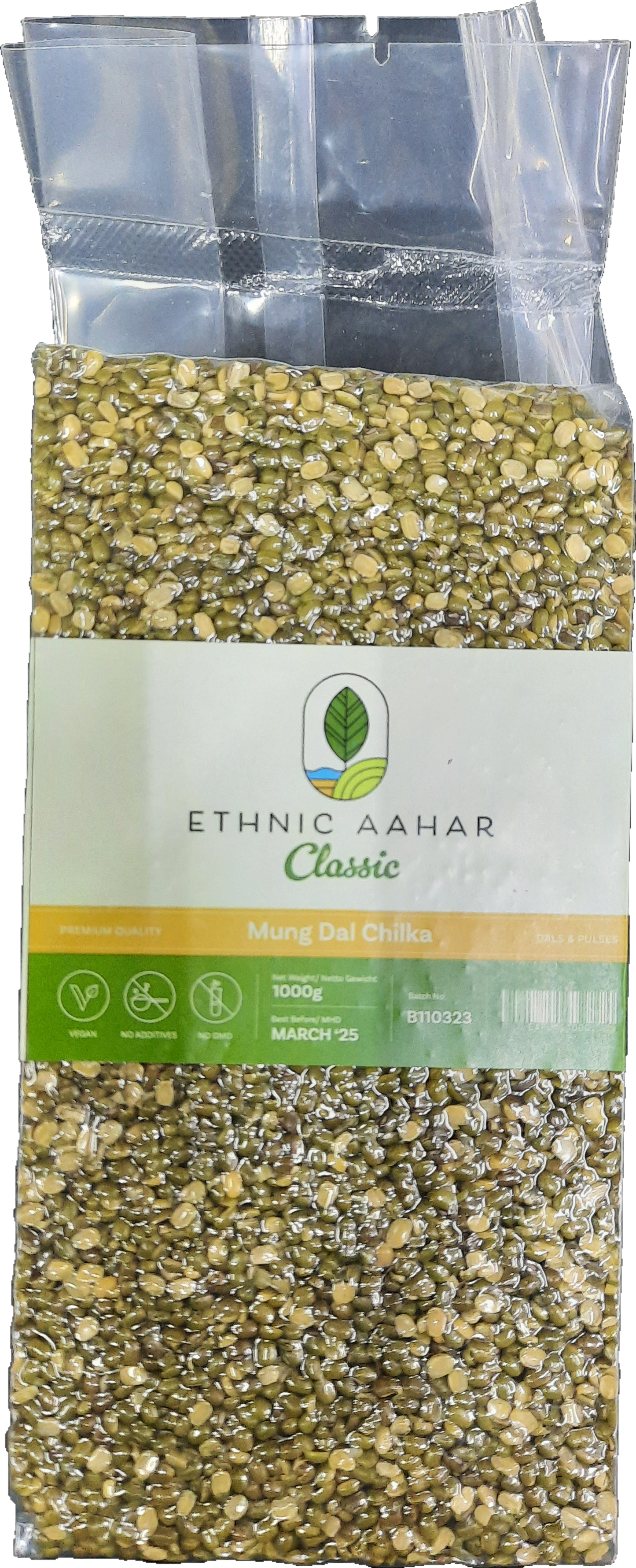 Ethnic Aahar Moong Dal Chilka 1kg