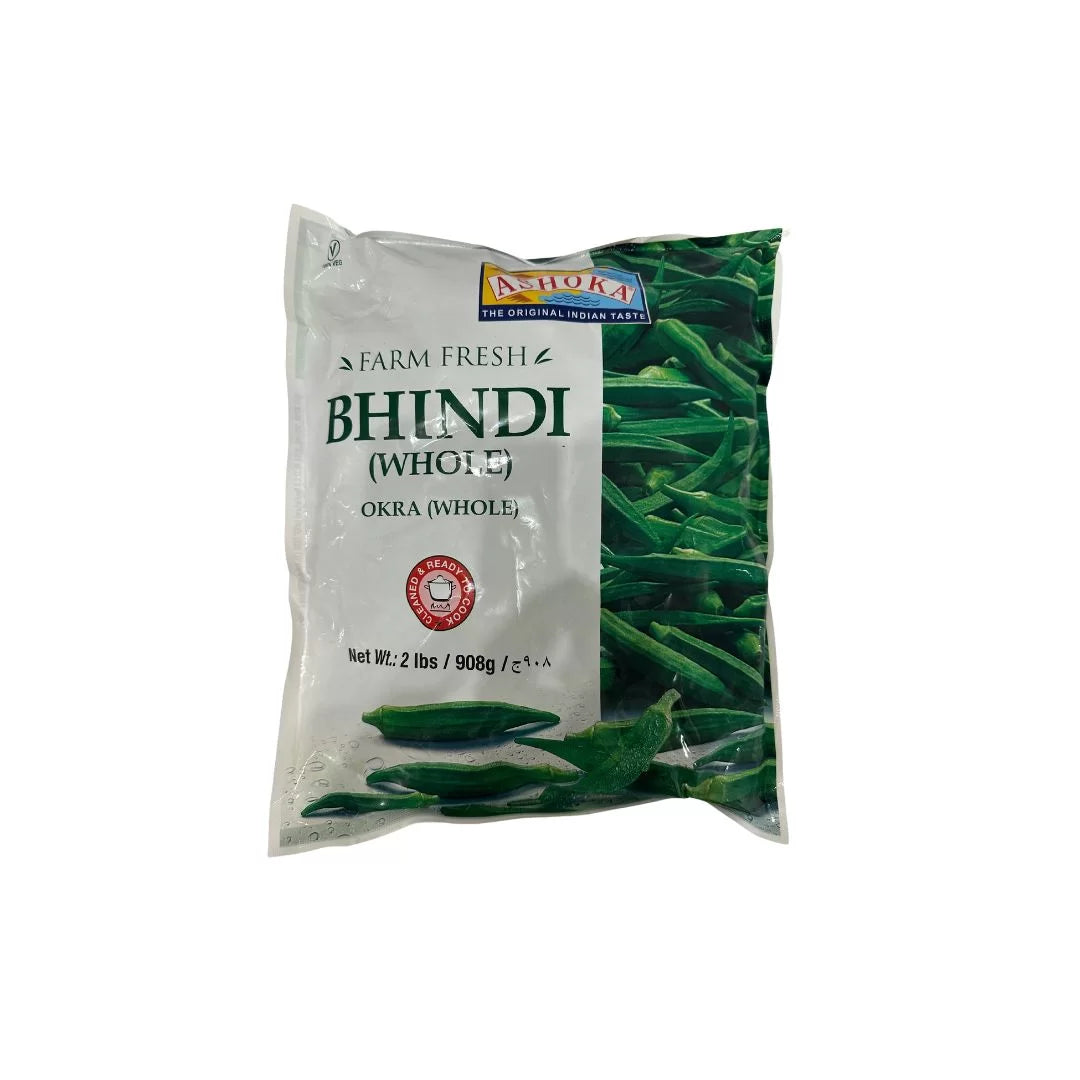 Frozen Ashoka Okra Whole (Bhindi) (Family pack) 908gm - Only Berlin Same Day Delivery
