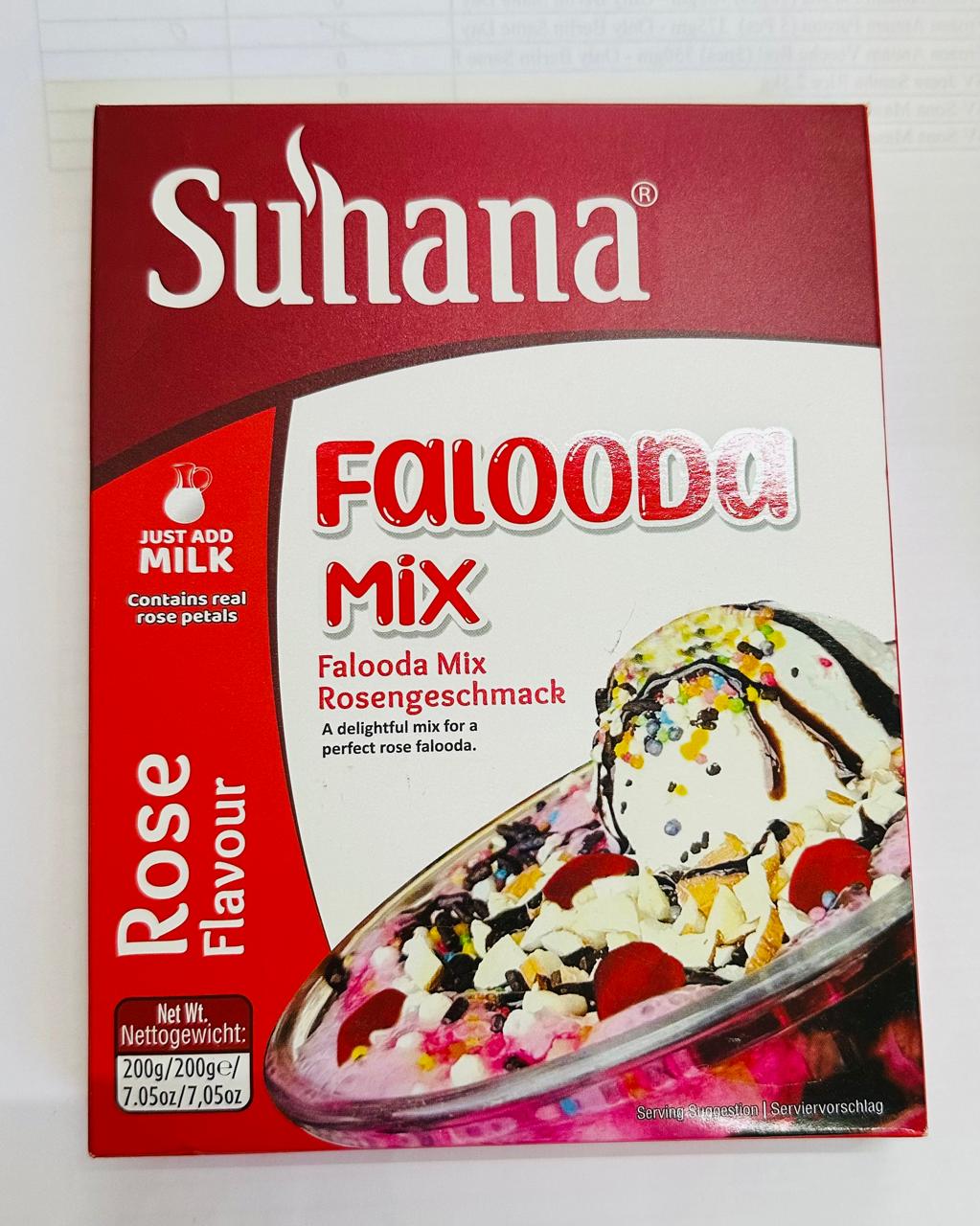 Suhana Rose Falooda Mix 200gm
