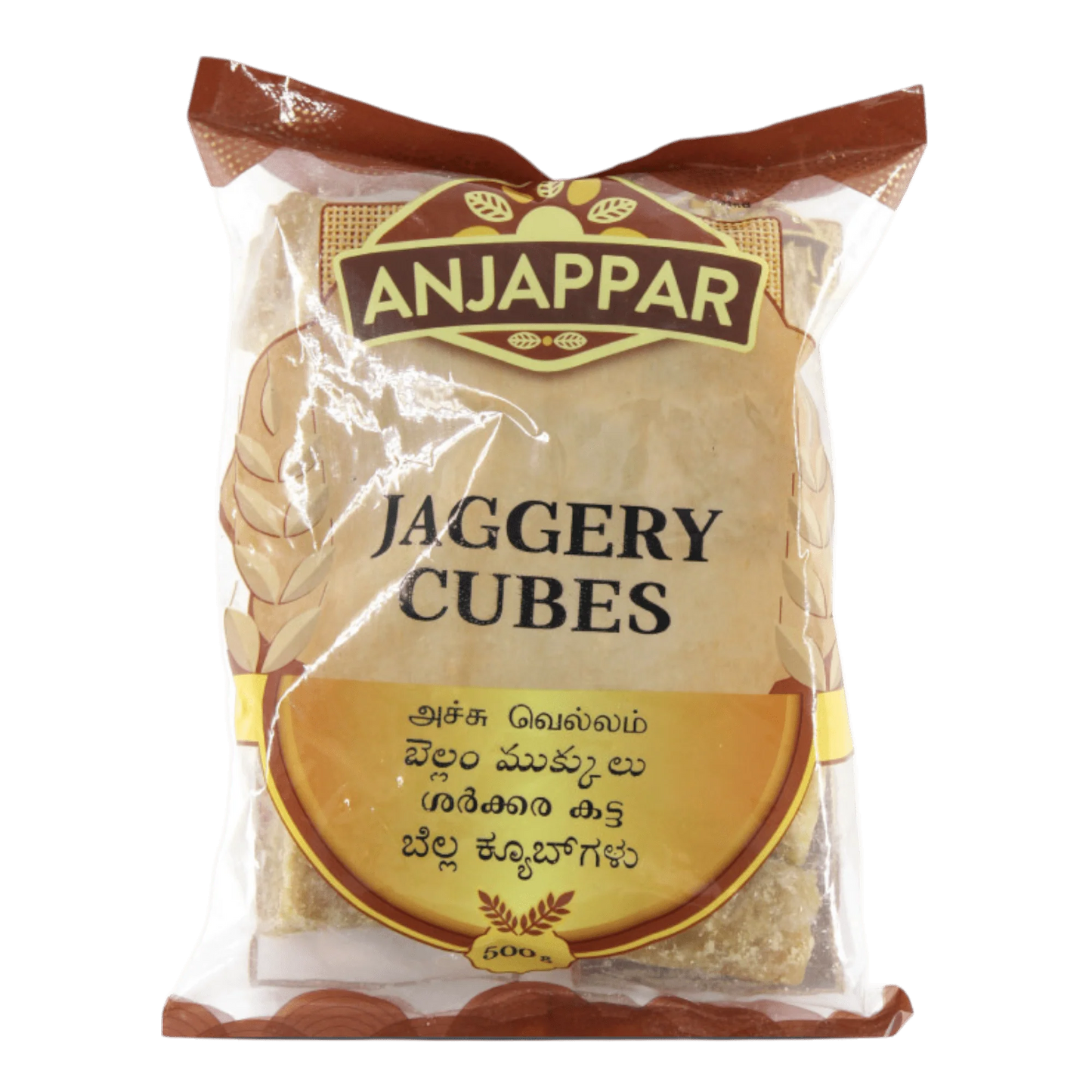 Anjappar Jaggery Cubes(Natural) 500gm