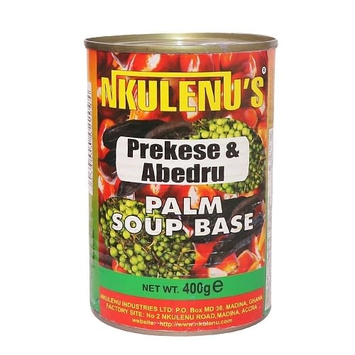Nkulenu Palm Soup Base Prekese and Bedru 390gm