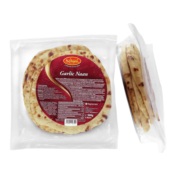 Schani Garlic Naan 500gm