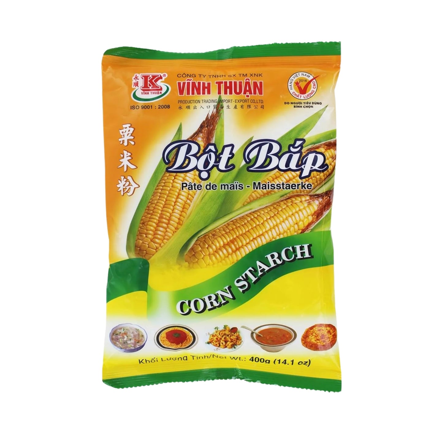 Vinh Thuan Bot Bap Corn Starch 400gm