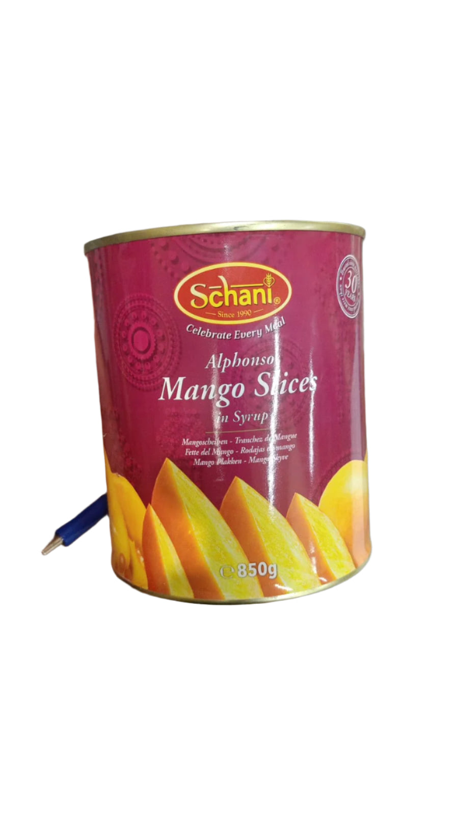 Schani Alphonso Mango Slice 850gm