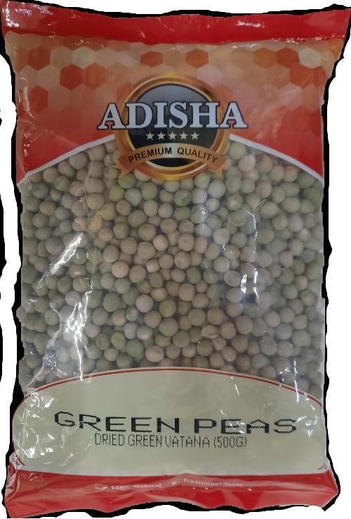 Adisha Green Peas Whole 500gm - Spice Village