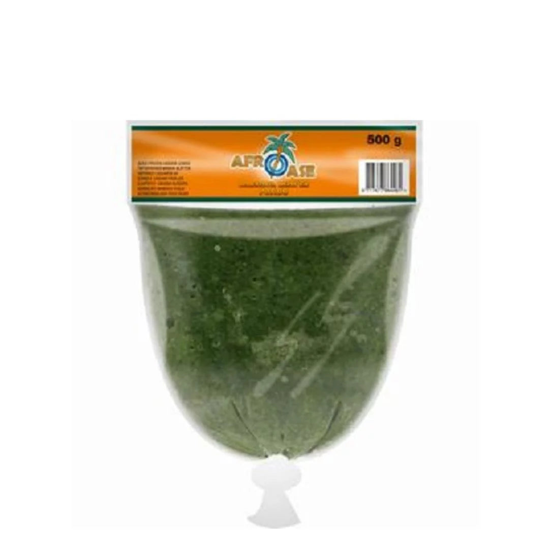 Frozen Afroase Kürbisblätter (Ugu) Leaves 500gm- Only Berlin Same Day Delivery - Spice Village