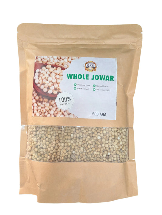 Adisha Juwar Whole 500gm - Spice Village