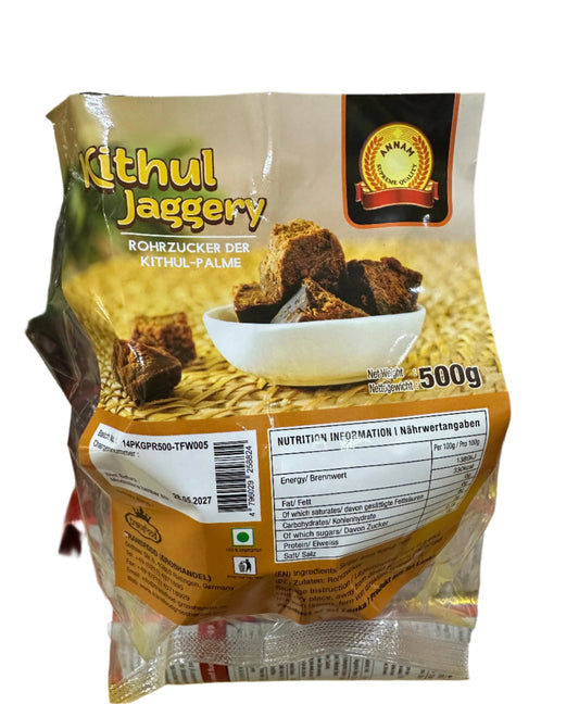 Annam Kithul Jaggery 500gm - Spice Village