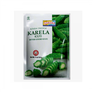 Frozen Ashoka Karela Cut 310gm - Only Berlin Same Day Delivery - Spice Village