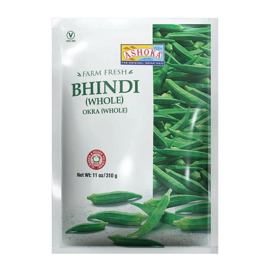 Frozen Ashoka Okra Whole (Bhindi) 310gm - Only Berlin Same Day Delivery - Spice Village
