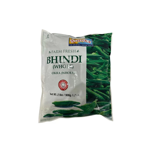 Frozen Ashoka Okra Whole (Bhindi) (Family pack) 908gm - Only Berlin Same Day Delivery - Spice Village