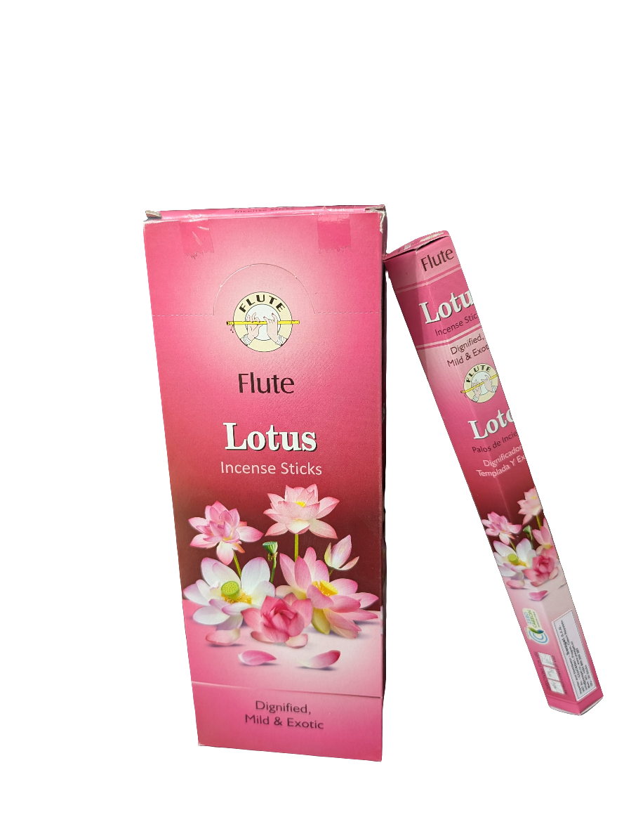 Flute Incense Sticks - Lotus 20stk