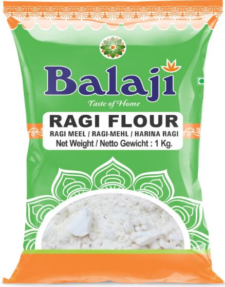 Balaji Ragi Flour 1kg - Spice Village