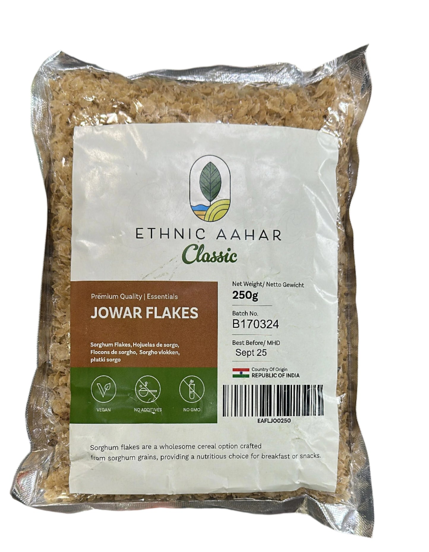 Ethnic Aahar Juwar Flakes 250gm