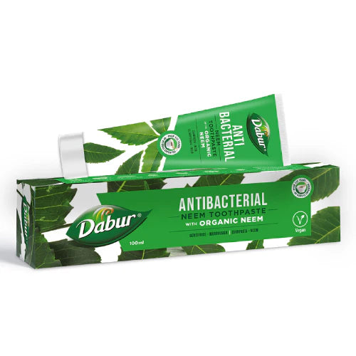 Dabur Organic Toothpaste Neem 100gm - Spice Village
