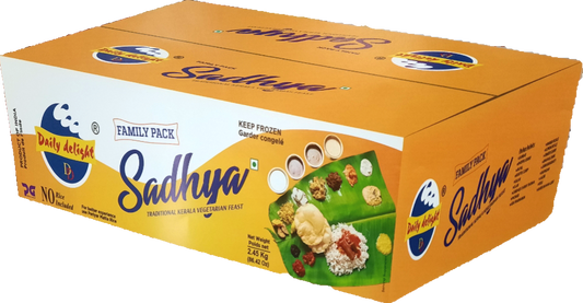 Frozen Daily Delight - Sadhya Kit (Feast for 3) 2.68kg - Only Berlin Same Day Delivery (Delivery would happen after 4th September, Thursday) - Spice Village