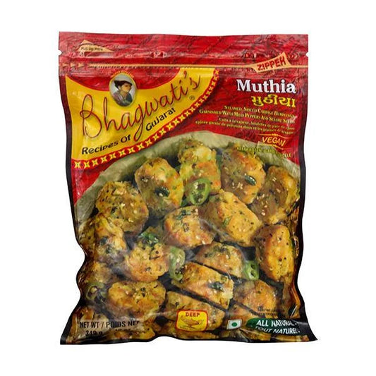 Frozen Deep Bhagwatis Muthia 340gm - Only Berlin same day delivery - Spice Village