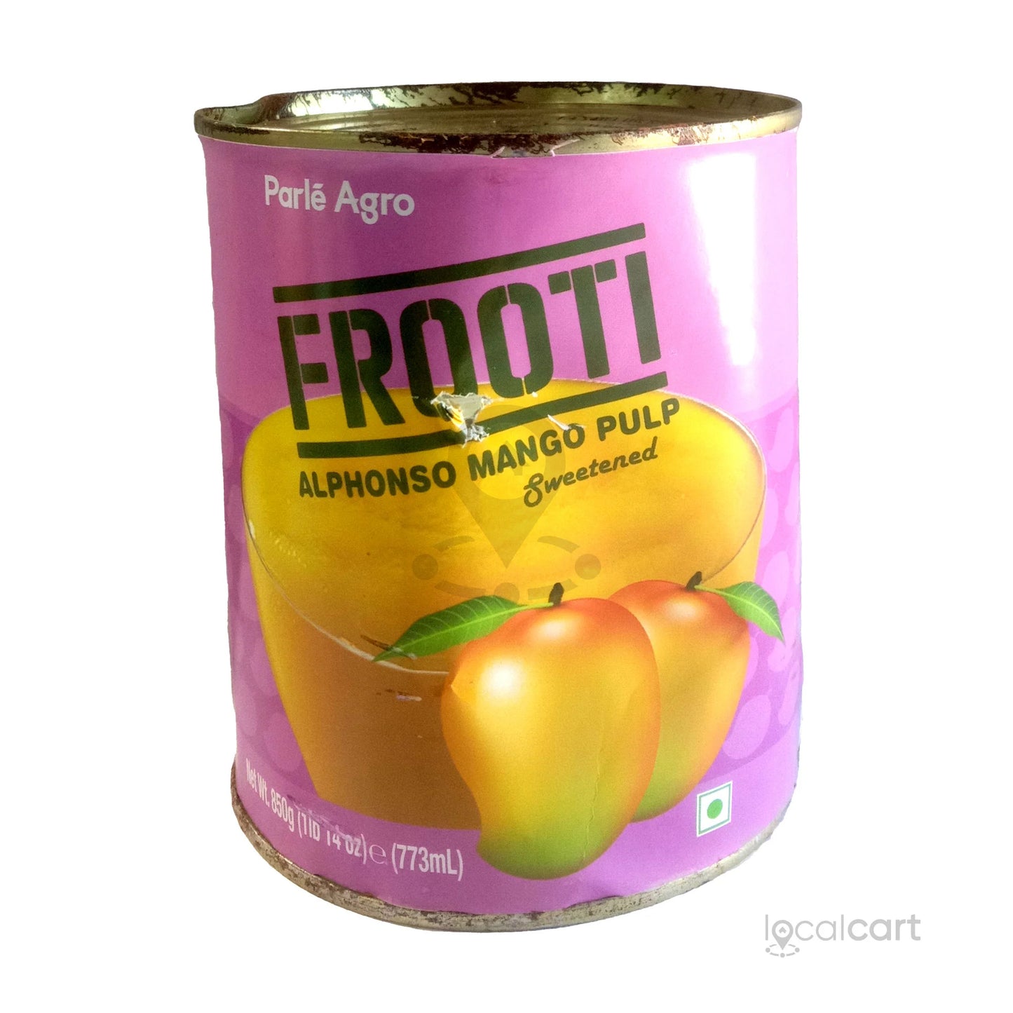 Frooti Alphonso Mango Pulp 850gm - Spice Village