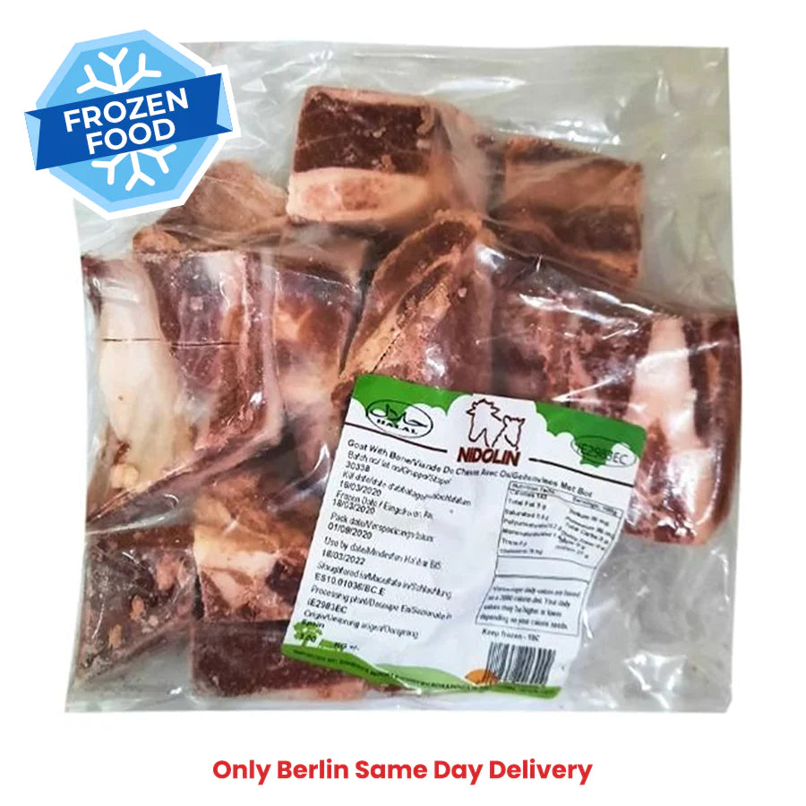 Frozen Nidolin Beef With Bone 1kg - Only Berlin Same Day Delivery