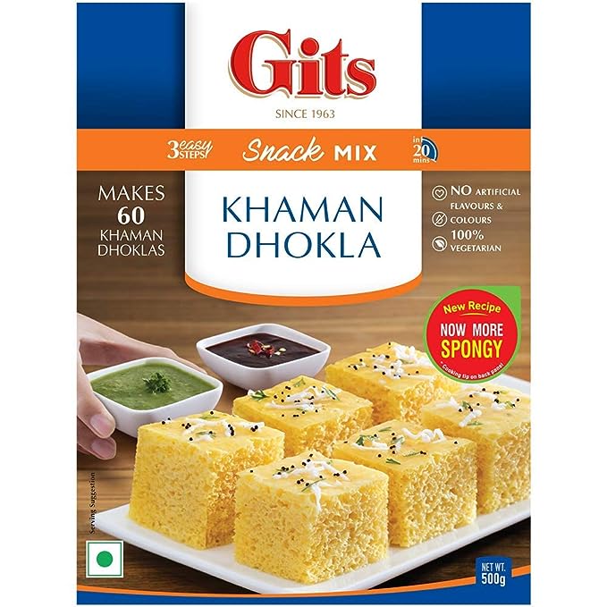 Gits Khaman Dhokla Mix 500gm - Spice Village