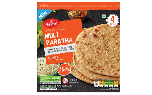 Frozen Haldiram's Muli Paratha 400gm - Only Berlin Same Day Delivery - Spice Village
