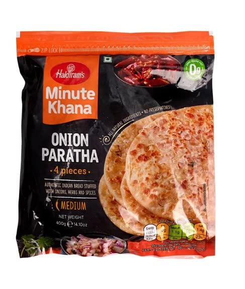 Frozen Haldiram's Onion Paratha 400gm - Only Berlin Same Day Delivery - Spice Village