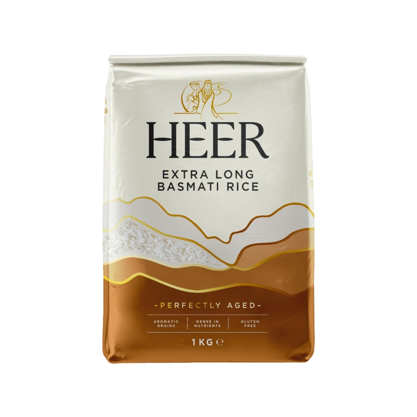 Heer Superior Extra Long Basmati Rice 1kg - Spice Village