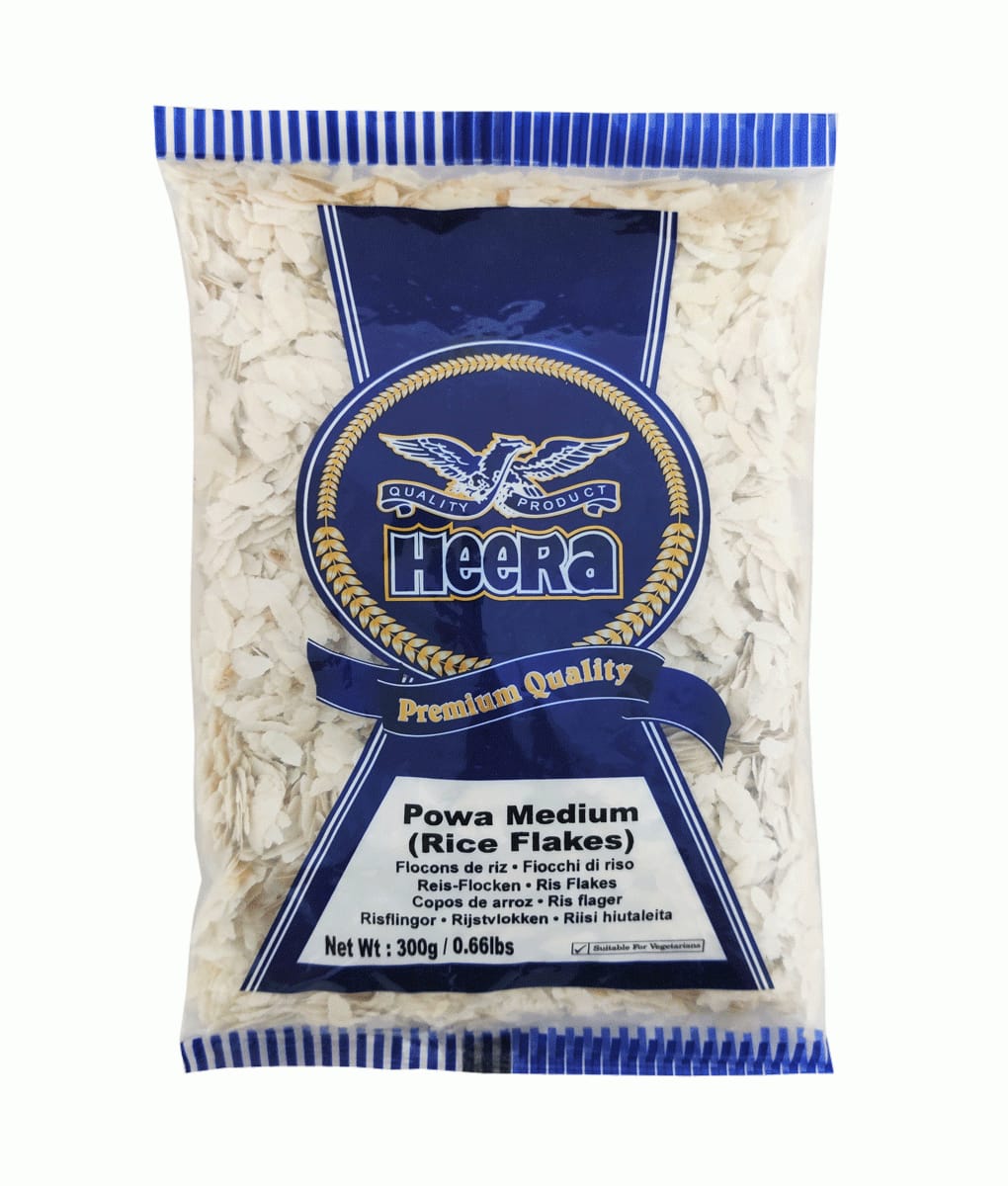Heera Rice Flakes (Poha/Powa) Medium 300gm