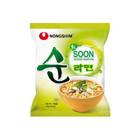 Nongshim Soon Veggi Ramyun Noodle 120gm - Spice Village