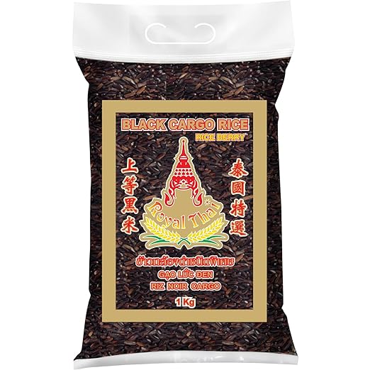 Royal Thai Black Cargo Rice Black 1kg - Spice Village