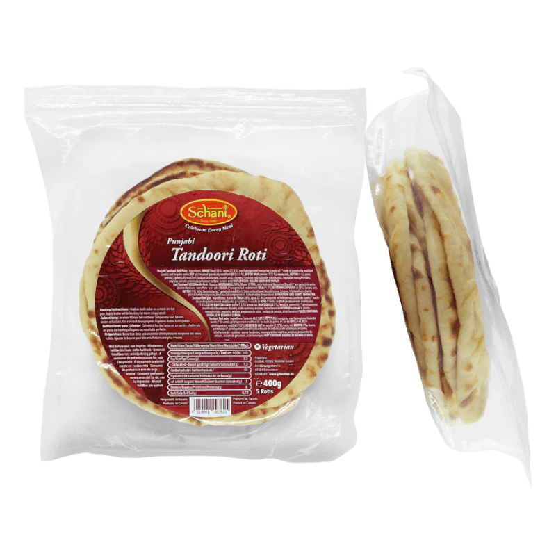 Schani Punjabi Tandoori Roti 400gm - Spice Village