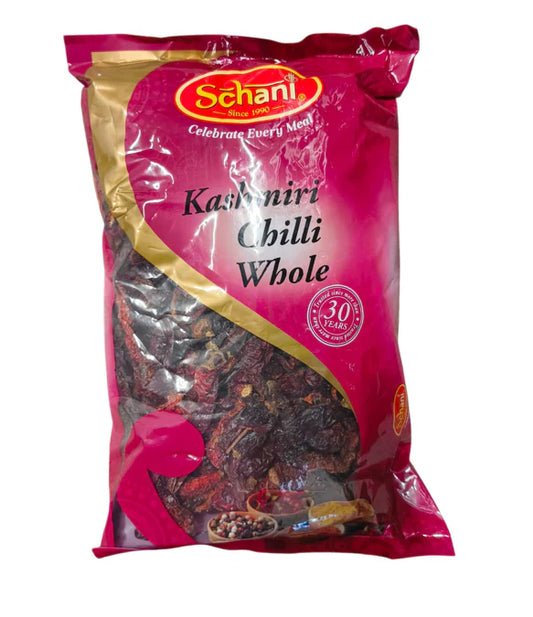 Schani Kashmiri Chilli Whole 300gm - Spice Village
