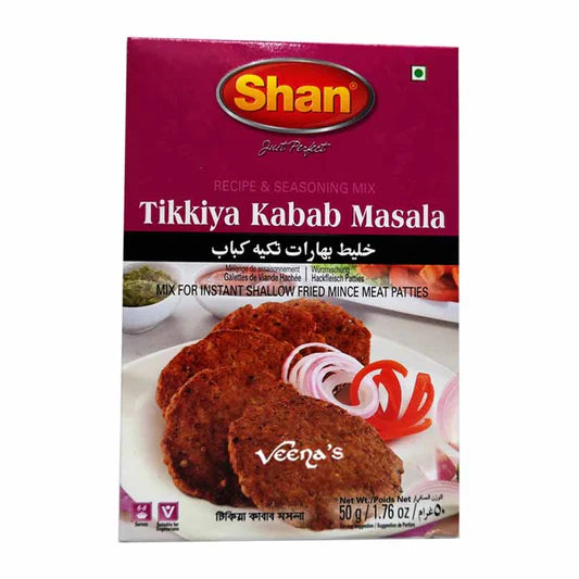 Shan Tikkiya Kabab Masala 50gm - Spice Village