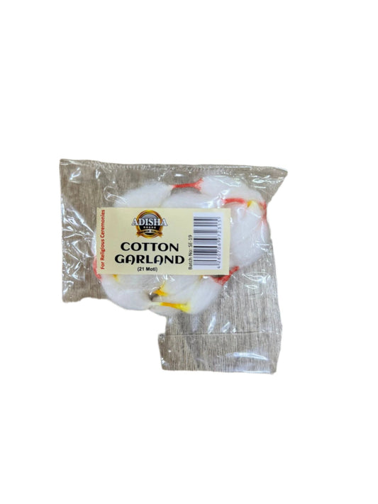 Adisha Cotton Garland (21 moti) - Spice Village