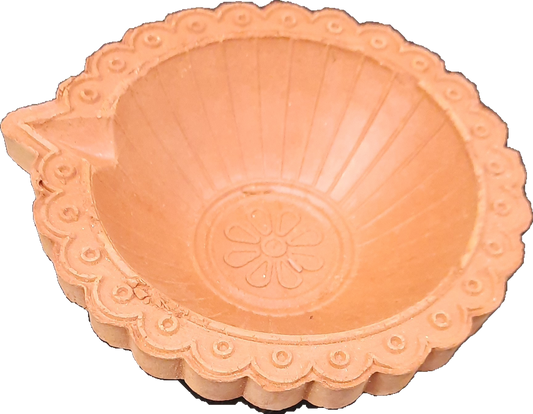 Designed Diya (Big size) - Spice Village