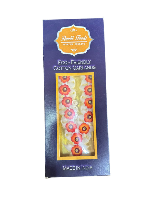 Ganeshji Eco-friendly Cotton Garlands - - Spice Village