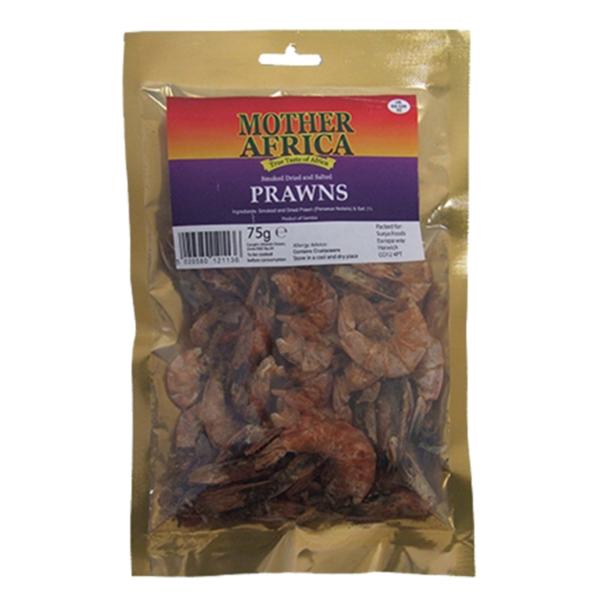 Mother Africa Dried Prawns 75gm