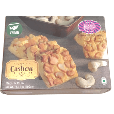 Karachi Bakery Vegan Cashew Biscuits 400gm