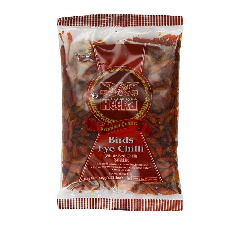 Heera Chilli Whole Birdseye 50gm