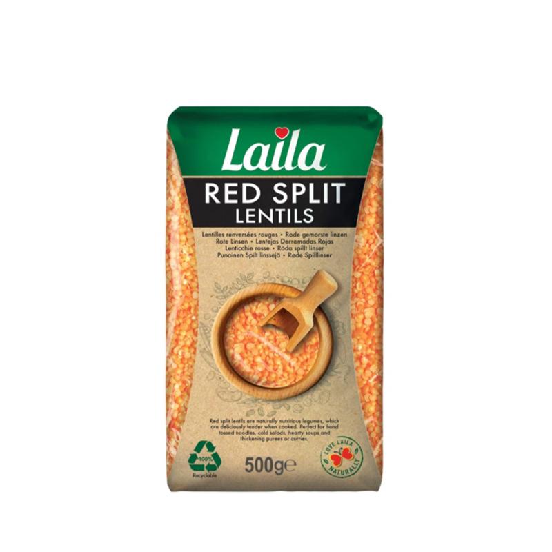 Laila Red Lentils 500gm