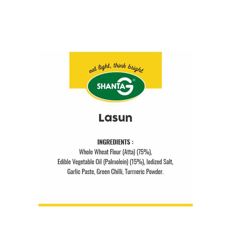 Shanta G Khakhra - Lasun (Garlic) 200gm