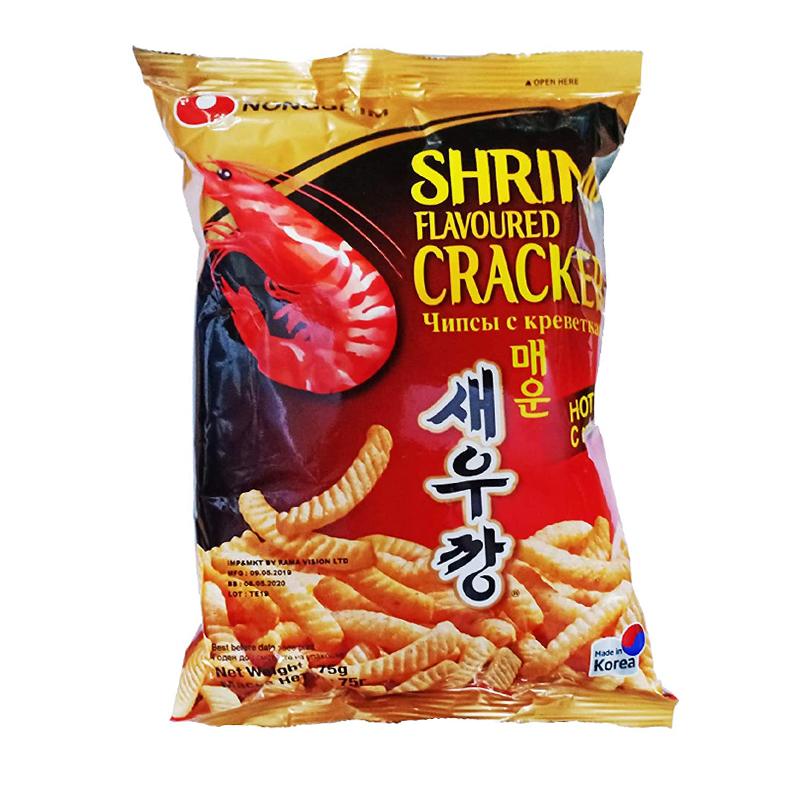 Nongshim Shrimp Flavoured Cracker - Hot & Spicy 75gm