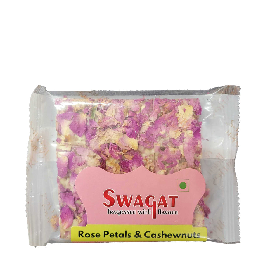 Swagat Chikki - Rose Petals & Cashewnuts 85gm