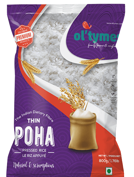 Ol Tymes Rice Flakes (Poha) Thin 900gm