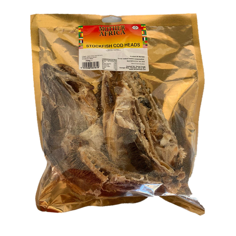 Afroase Stockfish COD head 400gm