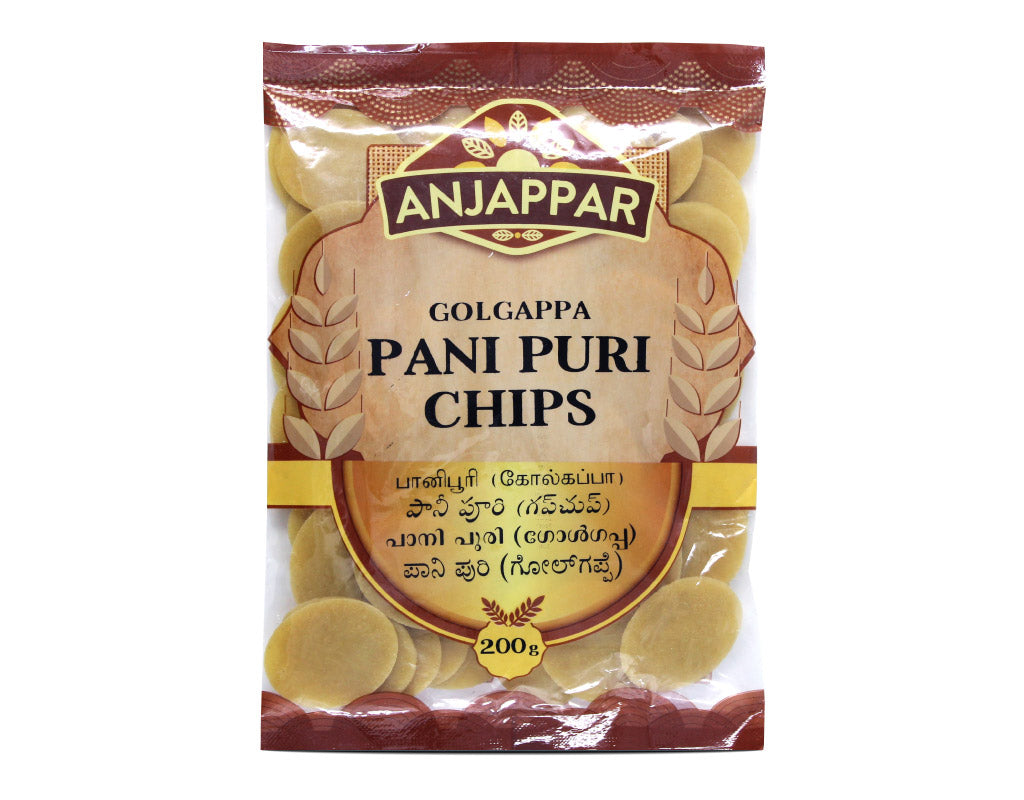 Anjappar Pani Puri Chips 200gm - Spice Village