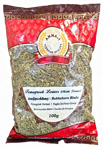 Annam Methi Leaves 100gm - Spice Village