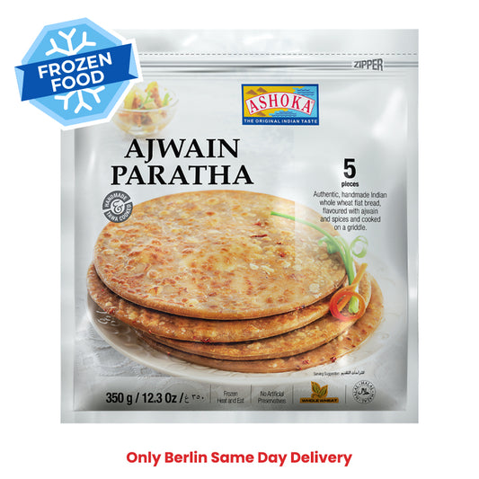 Frozen Ashoka Ajwain Paratha (5 pieces) 350gm - Only Berlin Same Day Delivery - Spice Village
